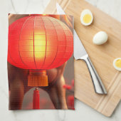 Linge De Cuisine Année du cheval 2026 (Quart Plié)