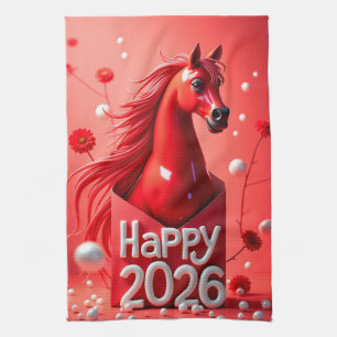 Linge De Cuisine Année du cheval 2026