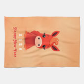 Linge De Cuisine Année du cheval 2026 (Horizontal)