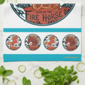 Linge De Cuisine Année du Cheval de Feu (Plié)