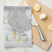 Linge De Cuisine Année du coq, coq, poulet (Quart Plié)