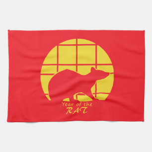 Linge De Cuisine Année du rat