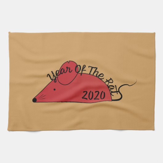 Linge De Cuisine Année du Rat 2020 (Horizontal)
