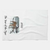Linge De Cuisine Année élégante du Tigre 2022 (Horizontal)