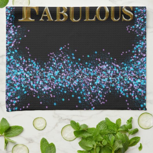 Linge De Cuisine Anniversaire 69 ans (Plié)