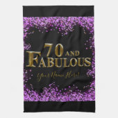 Linge De Cuisine Anniversaire 70 ans (Vertical)