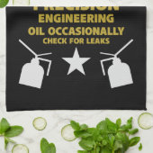 Linge De Cuisine Anniversaire quadragénaire (Plié)