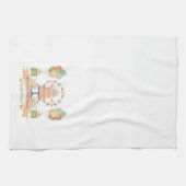 Linge De Cuisine anniversaire rustique chic et moderne (Horizontal)