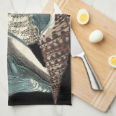 Linge De Cuisine Anthologie des coquillages (Quart Plié)