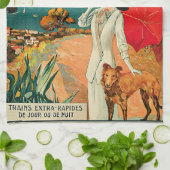 Linge De Cuisine Antibes Cote d'Azur (Plié)