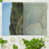 Linge De Cuisine Antiguan Beach Beautiful Tropical Landscape (Plié)