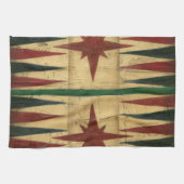 Linge De Cuisine Antique Backgammon Game Board par Ethan Harper (Horizontal)