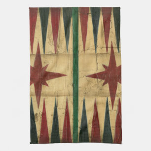 Linge De Cuisine Antique Backgammon Game Board par Ethan Harper