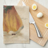 Linge De Cuisine Antique Fille de Noël Enfant d'hiver (Quart Plié)