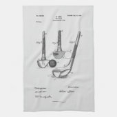 Linge De Cuisine Antique Golf Club 1900, Brevet (Vertical)