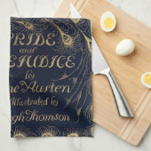 Linge De Cuisine Antique Jane Austen Fierté et préjugé Peacock (Quart Plié)