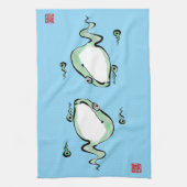 Linge De Cuisine Antique Origine Histoire Grumpy Frog Japonais Toad (Vertical)