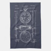 Linge De Cuisine Antique Stopwatch, 1889 Brevet (Vertical)