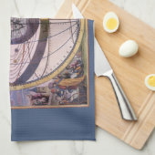 Linge De Cuisine Antique système solaire Ptolémaïque, Andreas Cella (Quart Plié)