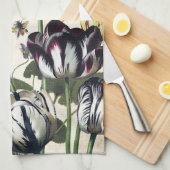 Linge De Cuisine Antique Tulips Cuisine (Quart Plié)