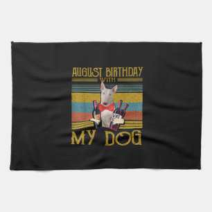 Linge De Cuisine Août Birthday With My Bull Terrier Dog 2020