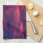 Linge De Cuisine août rouge (Quart Plié)