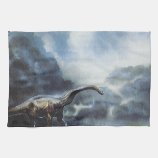 Linge De Cuisine Apatosaure ou Brontosaurus (Horizontal)