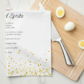 Linge De Cuisine Aperol Spritz Aperol Custom Drink Recette (Quart Plié)