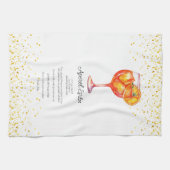Linge De Cuisine Aperol Spritz Aperol Custom Drink Recette (Horizontal)