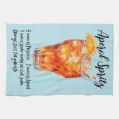 Linge De Cuisine Aperol Spritz Cocktail Recette (Horizontal)