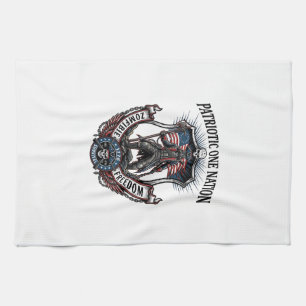 Linge De Cuisine Apocalypse de Zombies Guerrier Patriotique Fou Rou