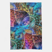 Linge De Cuisine Apophyse Abstraite Fractale X (Vertical)