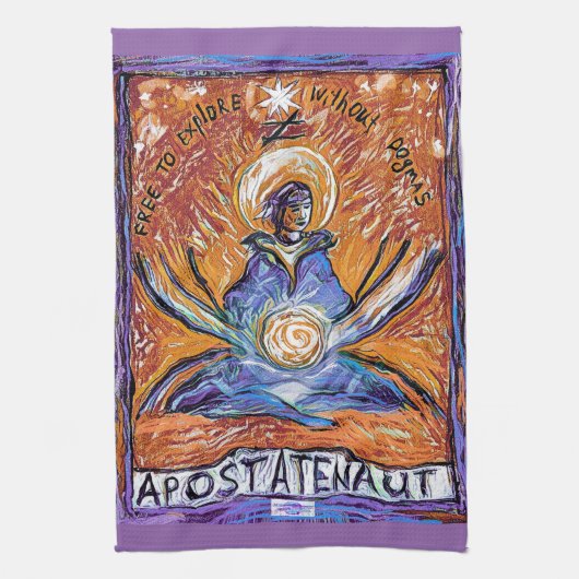 Linge De Cuisine Apostatenaut - explorer sans dogmes (Vertical)