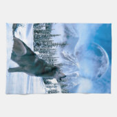 Linge De Cuisine Appel de loup (Horizontal)