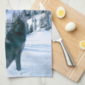 Linge De Cuisine Appel de loup (Quart Plié)