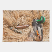 Linge De Cuisine Appel Mallard Drake de canard chassant la (Horizontal)