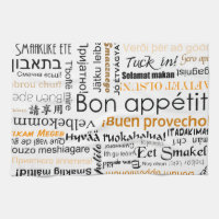 Appetit de fève dans d'autres langues - orange