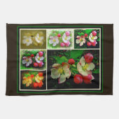 Linge De Cuisine Apple Blossom Collage - Photo numérique améliorée (Horizontal)