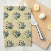 Linge De Cuisine Appréciez Champagne avec Frenchie à votre (Quart Plié)