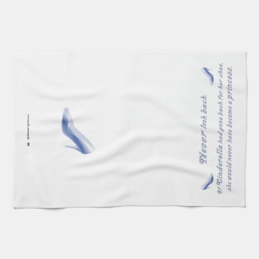 Linge De Cuisine Apprenez de la chaussure de Cendrillon (Horizontal)