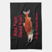 Linge De Cuisine Après Saumon - Arrêter la mine de galets (Vertical)