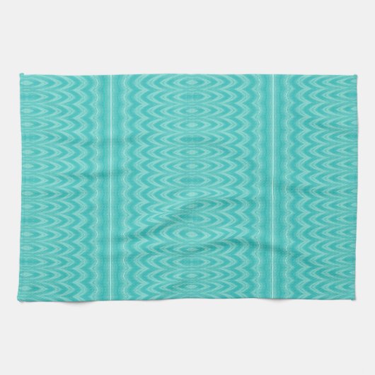 Linge De Cuisine Aqua Faux Tulle (Horizontal)