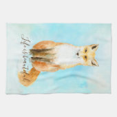 Linge De Cuisine Aqua Fox             (Horizontal)