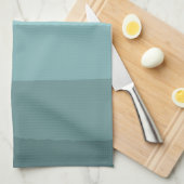 Linge De Cuisine Aqua Turquoise Mint Bleu Bleu Abstrait (Quart Plié)