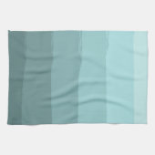 Linge De Cuisine Aqua Turquoise Mint Bleu Bleu Abstrait (Horizontal)
