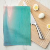 Linge De Cuisine Aquamarine Ocean Tropical Beach Scenic Photo (Quart Plié)