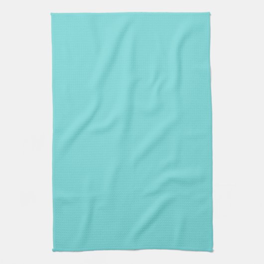 Linge De Cuisine Aquamarine solide (Vertical)