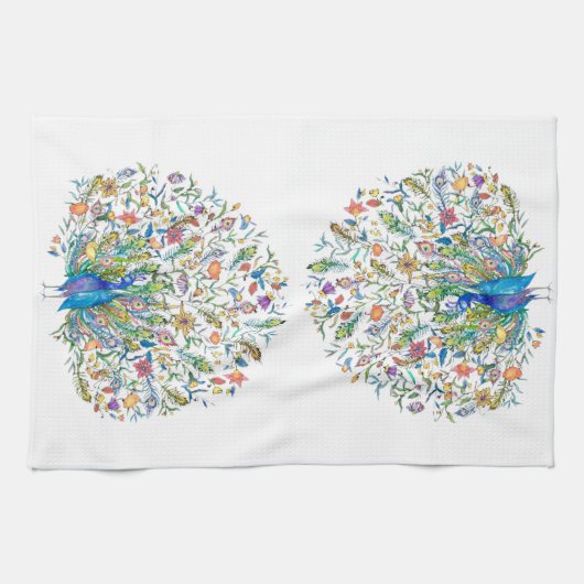 Linge De Cuisine Aquarelle (Horizontal)