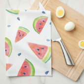 Linge De Cuisine Aquarelle (Quart Plié)