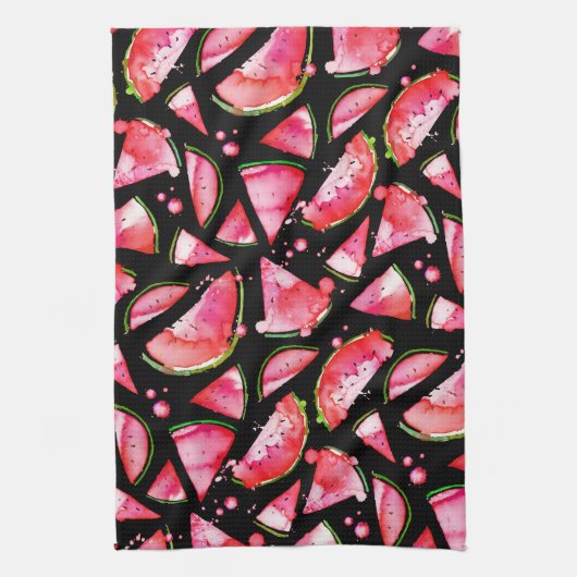 Linge De Cuisine Aquarelle 2 (Vertical)